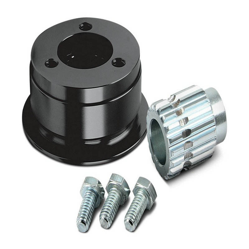 KC-299 3-Hole Aluminum Polishing Steering Hub Wheel Spacer with Bolts - CNC Machined Adapter